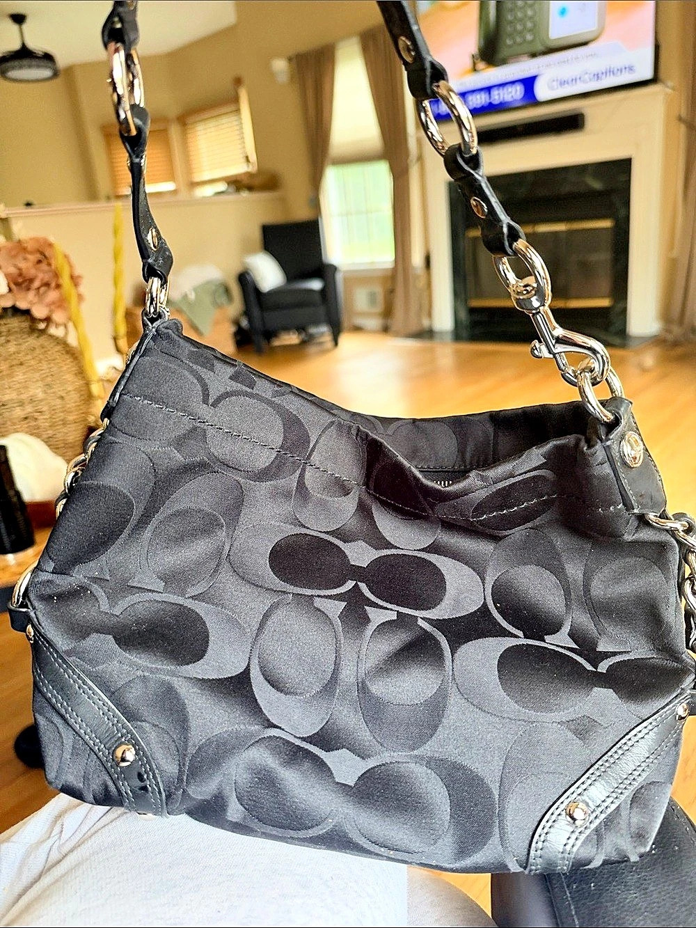 Coach Gallery Hobo Black Hobo Bag
